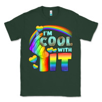 Sports Green Lgbtq İ'm Cool With İt Classic Tee - BundleAndBundleShop