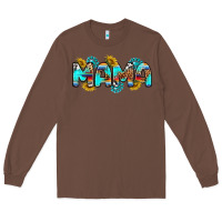Chestnut western mama Long Sleeve Tee - RanaPortraitStore