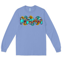 Colony Blue western mama Long Sleeve Tee - RanaPortraitStore