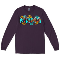 Plum western mama Long Sleeve Tee - RanaPortraitStore