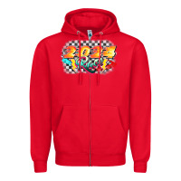 Red Race 2024 Zipper Hoodie - CowGirlArtShop