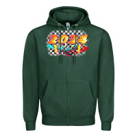 Sports Green Race 2024 Zipper Hoodie - CowGirlArtShop