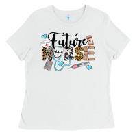 White Western Future Nurse Ladies Tee - LillyAllenDesigns
