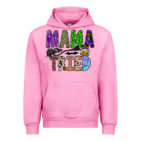 Fuchsia Pink mama tried Urban Hoodie - SublimationCraftShop