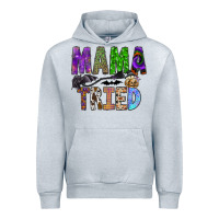 Heather Grey mama tried Urban Hoodie - SublimationCraftShop