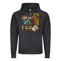 Vintage Black Small Town Life Vintage Hoodie - BundleAndBundleShop