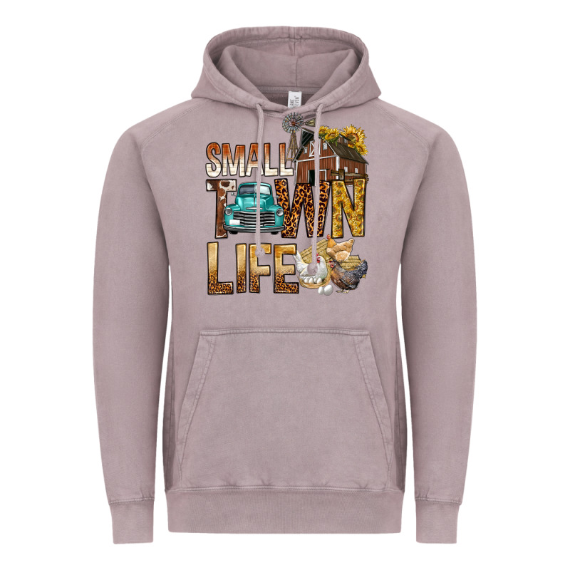 Small Town Life Vintage Hoodie by BundleAndBundleShop | Teevron