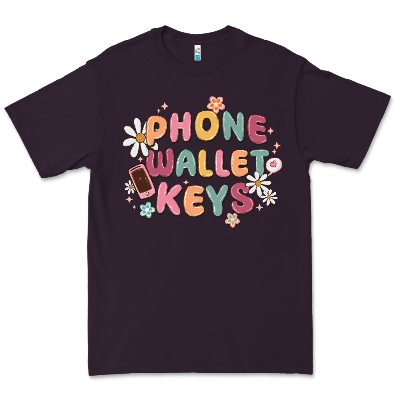 Phone Wallet Keys Premium Tee by MaliasSmallBusiness | Teevron