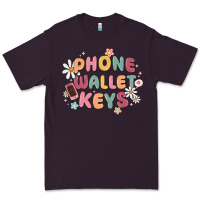 Plum phone wallet keys Premium Tee - MaliasSmallBusiness