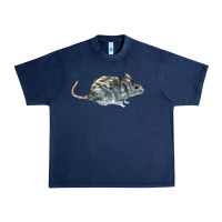 Navy packrat aka, woodrat Urban Heavy Tee - LillyAllenDesigns