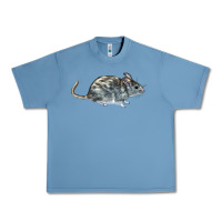 Pebble Blue packrat aka, woodrat Urban Heavy Tee - LillyAllenDesigns