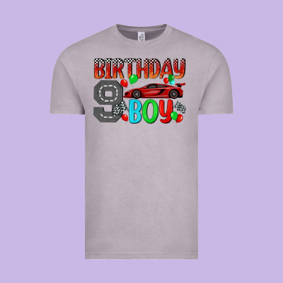 Birthday Boy Vintage Tee Designed By Bundleandbundleshop