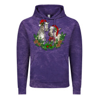 Cloud Purple christmas baby goats Vintage Hoodie - RanaPortraitStore