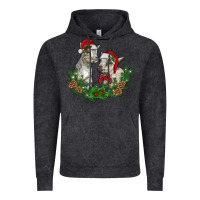 Vintage Black christmas baby goats Vintage Hoodie - RanaPortraitStore