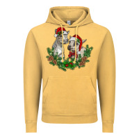 Vintage Mustard christmas baby goats Vintage Hoodie - RanaPortraitStore