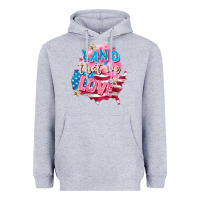 Heather Grey Merica leopard lightning bolt Heavyweight Hoodie - FaDigitalArtStudio