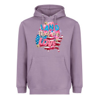 Lavender Merica leopard lightning bolt Heavyweight Hoodie - FaDigitalArtStudio