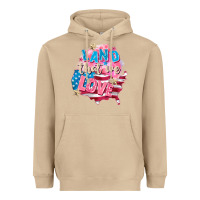 Mushroom Merica leopard lightning bolt Heavyweight Hoodie - FaDigitalArtStudio