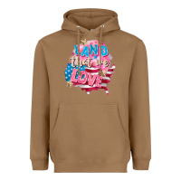 Toasted Coconut Merica leopard lightning bolt Heavyweight Hoodie - FaDigitalArtStudio