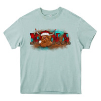 Arona christmas nana highland cow Heavy Core Tee - BarkalooDesign