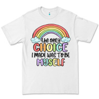 White gay pride Premium Tee - MaliasSmallBusiness