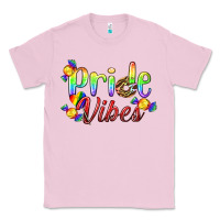 Bubblegum Pink Pride Vibes LGBTQ Classic Tee - BundleAndBundleShop