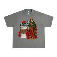 Tornado our lady of guadalupe coffee Urban Heavy Tee - JahusDesignShop