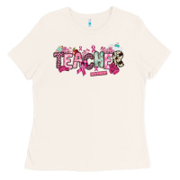 Bone cancer awareness teacher Ladies Tee - NancyCooperArtShop