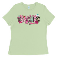 Matcha cancer awareness teacher Ladies Tee - NancyCooperArtShop
