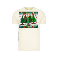 Vintage Arctic christmas trees tumbler Vintage Tee - BundleAndBundleShop