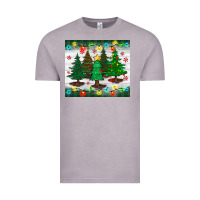Vintage Zinc christmas trees tumbler Vintage Tee - BundleAndBundleShop