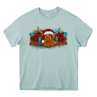 Arona christmas mom highland cow Heavy Core Tee - BarkalooDesign