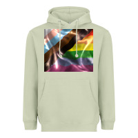 Matcha Pride flag Heavyweight Hoodie - FaDigitalArtStudio