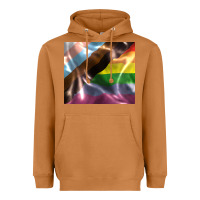 Meerkat Pride flag Heavyweight Hoodie - FaDigitalArtStudio