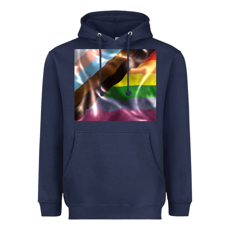 Pride Flag Heavyweight Hoodie by FaDigitalArtStudio | Teevron
