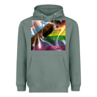 Sage Pride flag Heavyweight Hoodie - FaDigitalArtStudio
