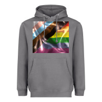 Storm Pride flag Heavyweight Hoodie - FaDigitalArtStudio