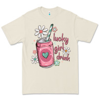 Bone lucky girl drink Premium Tee - MaliasSmallBusiness