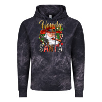 Cloud Black Howdy Santa Vintage Hoodie - BundleAndBundleShop