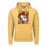 Vintage Mustard Howdy Santa Vintage Hoodie - BundleAndBundleShop