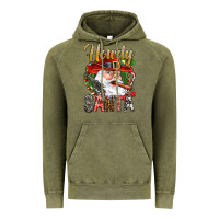 Vintage Olive Howdy Santa Vintage Hoodie - BundleAndBundleShop