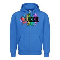True Royal Queer Zipper Hoodie - CowGirlArtShop