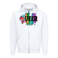 White Queer Zipper Hoodie - CowGirlArtShop