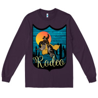 Plum Rodeo Name Tag Long Sleeve Tee - Bettercallsaul
