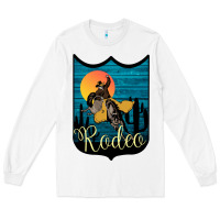 White Rodeo Name Tag Long Sleeve Tee - Bettercallsaul