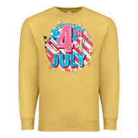 Antique Gold 4th of July Premium Sweatshirt - FaDigitalArtStudio