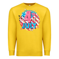 Lemon 4th of July Premium Sweatshirt - FaDigitalArtStudio