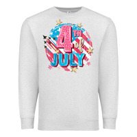 Oatmeal Heather 4th of July Premium Sweatshirt - FaDigitalArtStudio