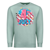 Seafoam 4th of July Premium Sweatshirt - FaDigitalArtStudio