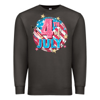Smoke 4th of July Premium Sweatshirt - FaDigitalArtStudio
